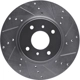 Purchase Top-Quality Front Disc Brake Rotor by DYNAMIC FRICTION COMPANY - 631-67054R pa1