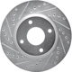 Purchase Top-Quality Front Disc Brake Rotor by DYNAMIC FRICTION COMPANY - 631-67056L pa1