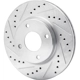 Purchase Top-Quality Front Disc Brake Rotor by DYNAMIC FRICTION COMPANY - 631-67056L pa2