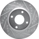 Purchase Top-Quality Front Disc Brake Rotor by DYNAMIC FRICTION COMPANY - 631-67056R pa1