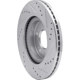 Purchase Top-Quality Front Disc Brake Rotor by DYNAMIC FRICTION COMPANY - 631-67057L pa5