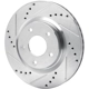 Purchase Top-Quality DYNAMIC FRICTION COMPANY - 631-67058L - Front Disc Brake Rotor pa2