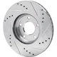 Purchase Top-Quality DYNAMIC FRICTION COMPANY - 631-67058L - Front Disc Brake Rotor pa3