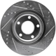 Purchase Top-Quality DYNAMIC FRICTION COMPANY - 631-67058L - Front Disc Brake Rotor pa4