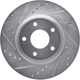 Purchase Top-Quality Front Disc Brake Rotor by DYNAMIC FRICTION COMPANY - 631-67066L pa1