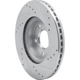 Purchase Top-Quality Front Disc Brake Rotor by DYNAMIC FRICTION COMPANY - 631-67066R pa4