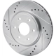 Purchase Top-Quality Front Disc Brake Rotor by DYNAMIC FRICTION COMPANY - 631-67092L pa2