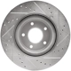 Purchase Top-Quality DYNAMIC FRICTION COMPANY - 631-67105L - Front Disc Brake Rotor pa3