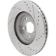 Purchase Top-Quality DYNAMIC FRICTION COMPANY - 631-67105L - Front Disc Brake Rotor pa5