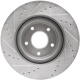 Purchase Top-Quality Front Disc Brake Rotor by DYNAMIC FRICTION COMPANY - 631-67105R pa2