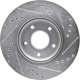 Purchase Top-Quality DYNAMIC FRICTION COMPANY - 631-67106L - Front Disc Brake Rotor pa4