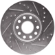 Purchase Top-Quality Front Disc Brake Rotor by DYNAMIC FRICTION COMPANY - 631-74028L pa4