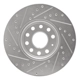 Purchase Top-Quality Front Disc Brake Rotor by DYNAMIC FRICTION COMPANY - 631-74028R pa2