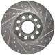 Purchase Top-Quality Front Disc Brake Rotor by DYNAMIC FRICTION COMPANY - 631-74028R pa4