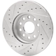 Purchase Top-Quality Front Disc Brake Rotor by DYNAMIC FRICTION COMPANY - 631-74028R pa5