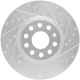 Purchase Top-Quality Front Disc Brake Rotor by DYNAMIC FRICTION COMPANY - 631-74053R pa1