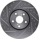 Purchase Top-Quality Front Disc Brake Rotor by DYNAMIC FRICTION COMPANY - 631-75011D pa1