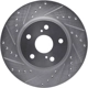 Purchase Top-Quality Front Disc Brake Rotor by DYNAMIC FRICTION COMPANY - 631-76028L pa1