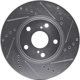 Purchase Top-Quality Front Disc Brake Rotor by DYNAMIC FRICTION COMPANY - 631-76055R pa1