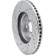 Purchase Top-Quality Front Disc Brake Rotor by DYNAMIC FRICTION COMPANY - 631-76068R pa5