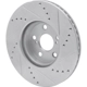 Purchase Top-Quality Front Disc Brake Rotor by DYNAMIC FRICTION COMPANY - 631-76081L pa2