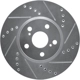 Purchase Top-Quality DYNAMIC FRICTION COMPANY - 631-76081R - Front Disc Brake Rotor pa1
