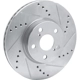 Purchase Top-Quality DYNAMIC FRICTION COMPANY - 631-76081R - Front Disc Brake Rotor pa4