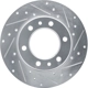 Purchase Top-Quality Front Disc Brake Rotor by DYNAMIC FRICTION COMPANY - 631-76095R pa4
