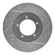Purchase Top-Quality Front Disc Brake Rotor by DYNAMIC FRICTION COMPANY - 631-76120L pa1