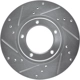 Purchase Top-Quality Front Disc Brake Rotor by DYNAMIC FRICTION COMPANY - 631-76120L pa5