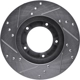 Purchase Top-Quality Front Disc Brake Rotor by DYNAMIC FRICTION COMPANY - 631-76120R pa2