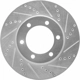 Purchase Top-Quality Front Disc Brake Rotor by DYNAMIC FRICTION COMPANY - 631-76124R pa2