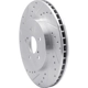 Purchase Top-Quality Front Disc Brake Rotor by DYNAMIC FRICTION COMPANY - 631-76129L pa1