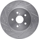 Purchase Top-Quality Front Disc Brake Rotor by DYNAMIC FRICTION COMPANY - 631-76129L pa2