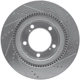 Purchase Top-Quality DYNAMIC FRICTION COMPANY - 631-76136L - Front Disc Brake Rotor pa2