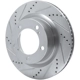 Purchase Top-Quality DYNAMIC FRICTION COMPANY - 631-76136L - Front Disc Brake Rotor pa3