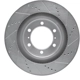 Purchase Top-Quality Front Disc Brake Rotor by DYNAMIC FRICTION COMPANY - 631-76142L pa5