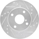 Purchase Top-Quality Front Disc Brake Rotor by DYNAMIC FRICTION COMPANY - 631-80022R pa3