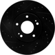Purchase Top-Quality DYNAMIC FRICTION COMPANY - 633-03020L - Front Disc Brake Rotor pa2
