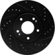 Purchase Top-Quality DYNAMIC FRICTION COMPANY - 633-03020R - Front Disc Brake Rotor pa3
