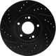 Purchase Top-Quality DYNAMIC FRICTION COMPANY - 633-03020R - Front Disc Brake Rotor pa5