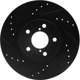 Purchase Top-Quality Front Disc Brake Rotor by DYNAMIC FRICTION COMPANY - 633-13009L pa3