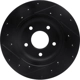 Purchase Top-Quality Front Disc Brake Rotor by DYNAMIC FRICTION COMPANY - 633-39023R pa5