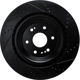 Purchase Top-Quality Front Disc Brake Rotor by DYNAMIC FRICTION COMPANY - 633-47086L pa5