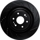 Purchase Top-Quality Front Disc Brake Rotor by DYNAMIC FRICTION COMPANY - 633-47086R pa1