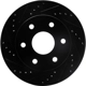 Purchase Top-Quality Front Disc Brake Rotor by DYNAMIC FRICTION COMPANY - 633-48036L pa5