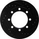 Purchase Top-Quality Front Disc Brake Rotor by DYNAMIC FRICTION COMPANY - 633-48064R pa4