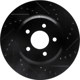 Purchase Top-Quality Front Disc Brake Rotor by DYNAMIC FRICTION COMPANY - 633-54057R pa3