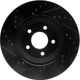 Purchase Top-Quality Front Disc Brake Rotor by DYNAMIC FRICTION COMPANY - 633-54057R pa5