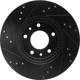 Purchase Top-Quality Front Disc Brake Rotor by DYNAMIC FRICTION COMPANY - 633-54059R pa5